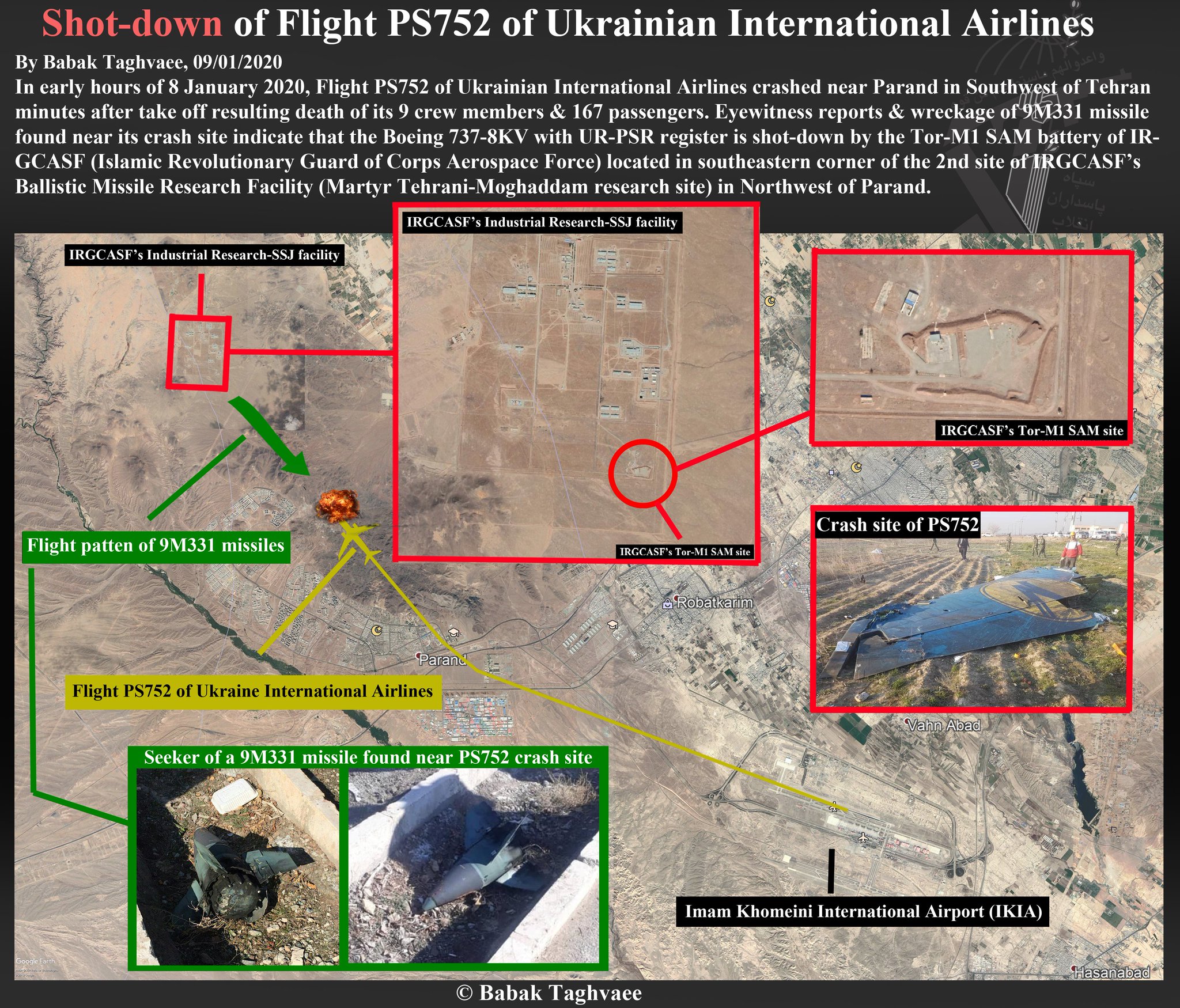 Accidente Ukraine International Airlines (UIA) en Irán. - Foro Aviones, Aeropuertos y Aerolíneas
