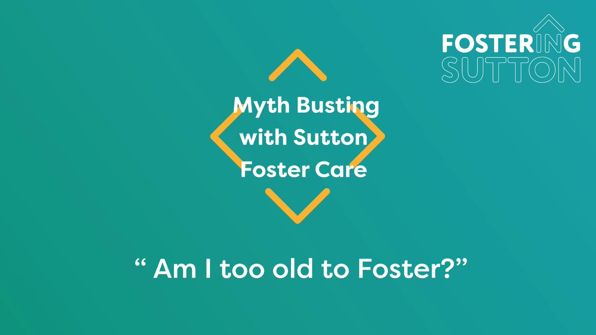 “Am I too old to foster?” The answer to this is NO. We ask that our foster carers are fit, healthy and have the capacity to care for our children but legally there is no upper age limit. Find out more about becoming a foster carer: bit.ly/fosteringinsut… #FosterCare #sutton