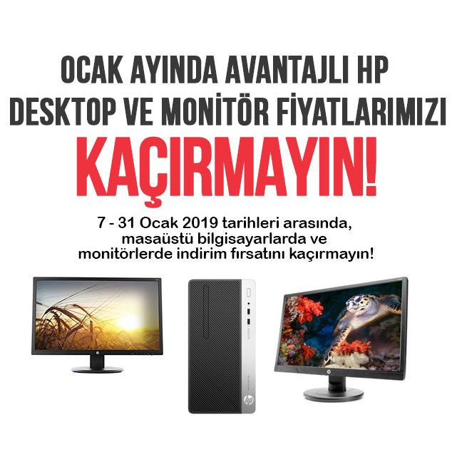 HP masaüstü bilgisayarlar ve monitörlerdeki avantajlı fiyatları kaçırmayın!

#BilgiTeknolojileri #BilgiIslem #IT #BT #Satinalma #TedarikZinciri #HP #PC #Bilgisayar #Monitor