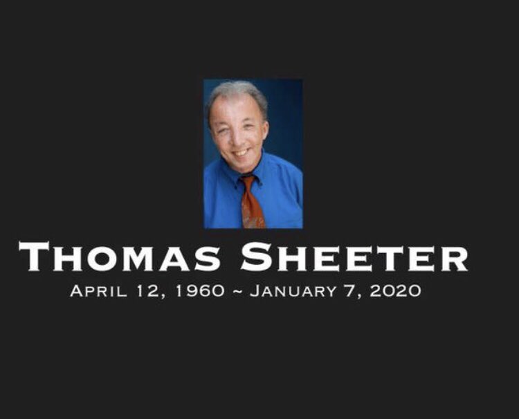 KarenDeGennaro's tweet photo. The world has lost an amazing man, friend, and actor. We love you, Tommy. @Sheetertweets https://t.co/I2kQTaPOYv