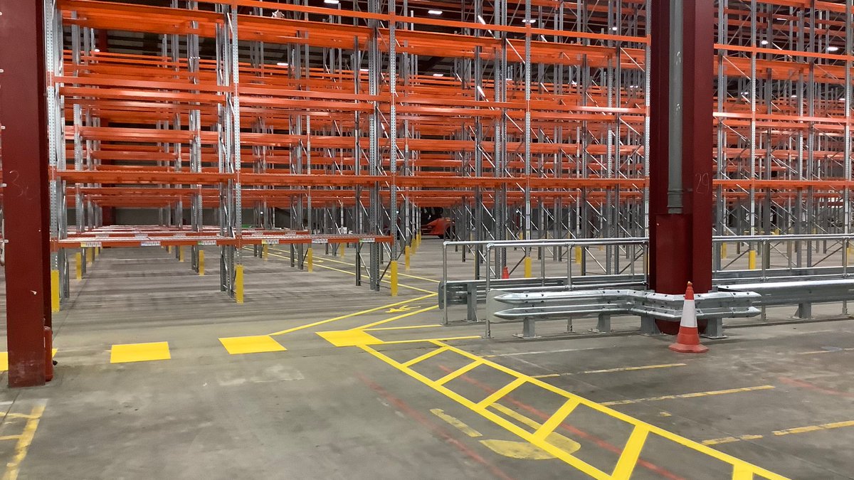 LMSHighways's tweet photo. LMS Highways recently visited a Bridgewater based company to provide them with essential internal and external safety markings.
#LMS #LMSHighways #warehouse #logistics #safetymarkings #linemarking #healthandsafety 
https://t.co/qx0lXKRsHR https://t.co/xteSE4jP8O