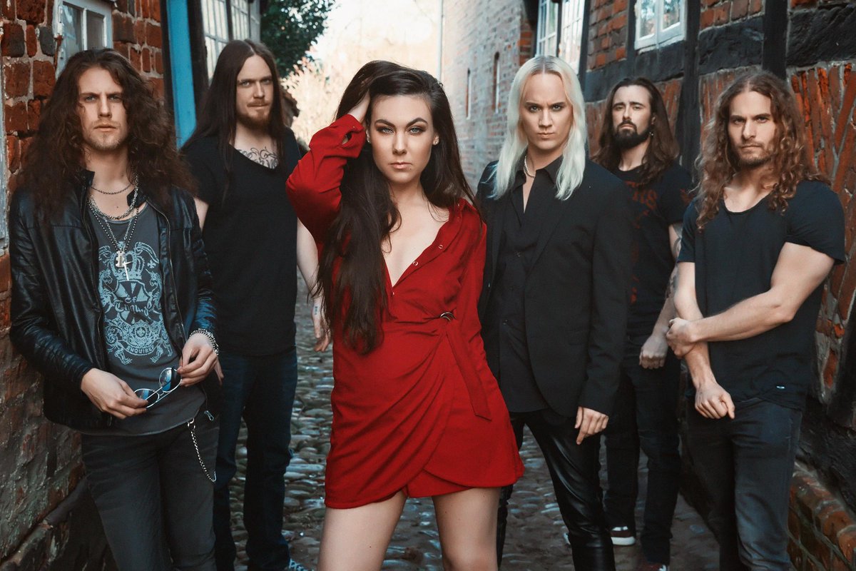 RobSaahMetal's tweet photo. Swedish heavy metal band Amaranthe is back with their new single "82nd All The Way"! They recently signed a new contract with Nuclear Blast Records! They will be embarking a USA tour in summer 2020! 

Listen: https://t.co/nr4EfynwWd
#Metal #Music #Swedish #Amaranthe https://t.co/LCgymOj1iJ