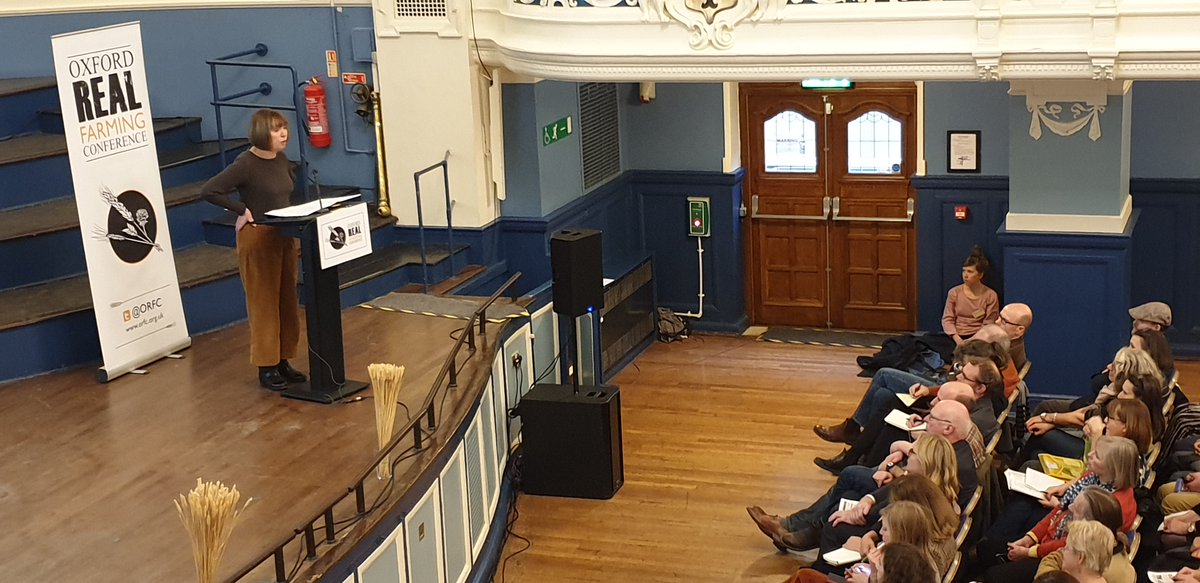 At the @ORFC, @JoannaBlythman blasts the EAT-Lancet Commission 'planetary diet': “Any diet that leaves you deficient of key nutrients is a non-starter.” #ORFC20