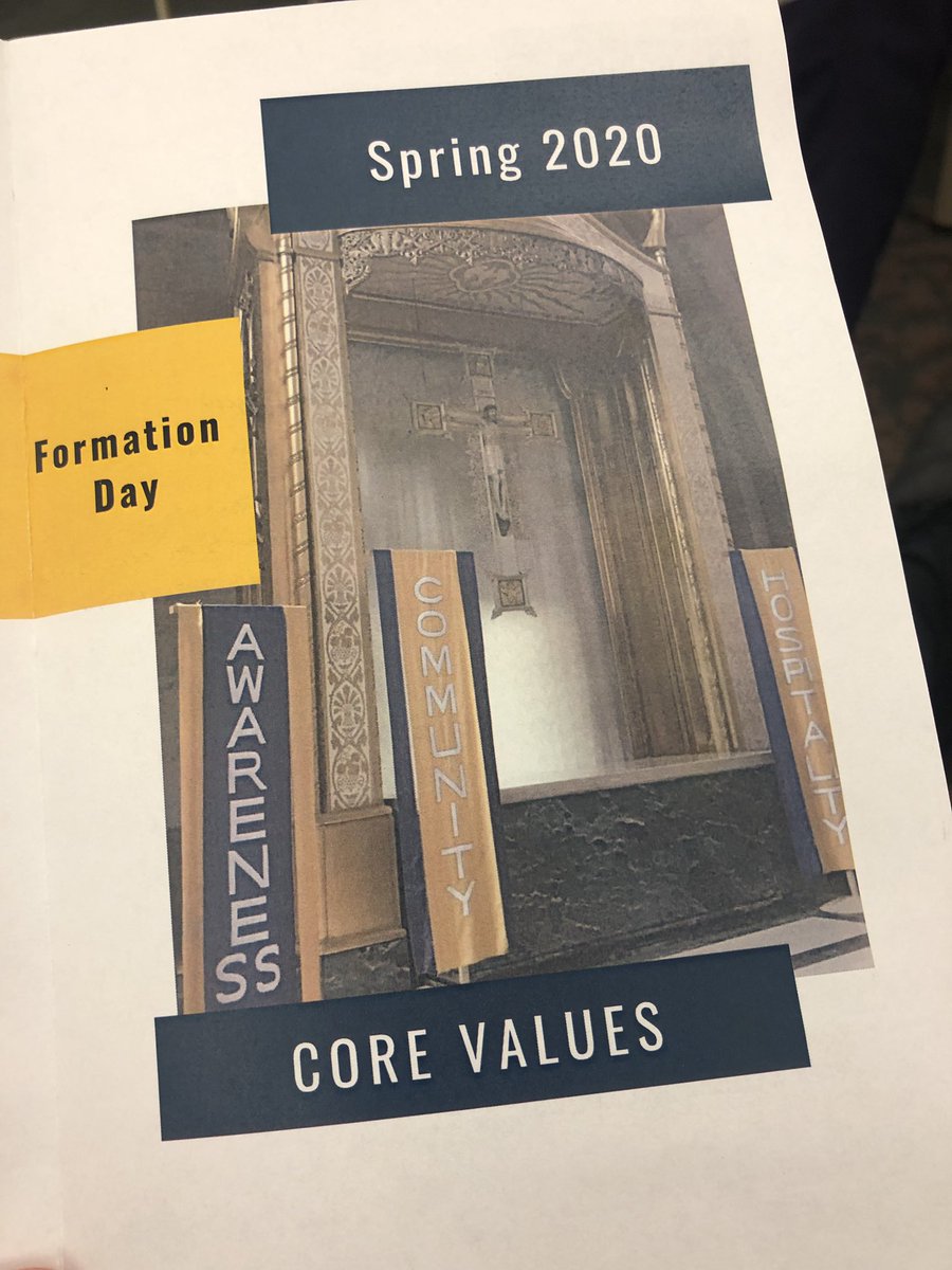RuttenJoe's tweet photo. A great start to the new semester and the beginning of a new decade at @mountmarty as we invest in our college mission & the Core Values. #principedpeople #leadwithvirtue #benedictineway https://t.co/sfakoQrSTP
