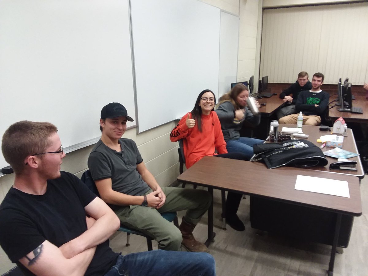 JusticeAcademy1's tweet photo. Alumni from Justice Academy talking to current students about college. So proud of these guys. #GVEPRIDE https://t.co/QKoZkeTvvJ