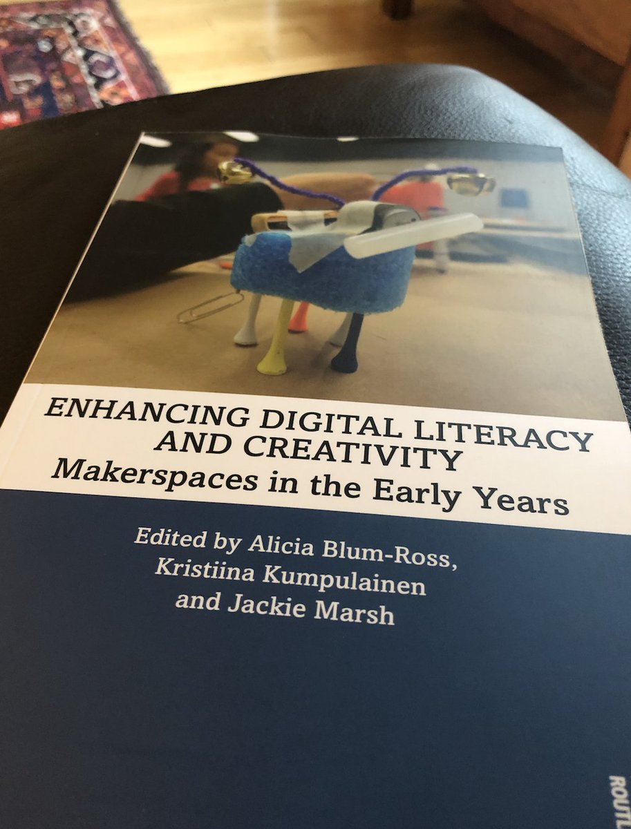 Jackie Marsh (@jackiemarsh) on Twitter photo Excited to receive today my own copy of the <a href="/MakEY_Project/">MakEY</a> book I edited with <a href="/aliciablumross/">Alicia Blum-Ross</a> and <a href="/KriKumpulainen/">Kristiina Kumpulainen</a> - table of contents can be found here: crcpress.com/Enhancing-Digi… Excited to receive today my own copy of the <a href="/MakEY_Project/">MakEY</a> book I edited with <a href="/aliciablumross/">Alicia Blum-Ross</a> and <a href="/KriKumpulainen/">Kristiina Kumpulainen</a> - table of contents can be found here: crcpress.com/Enhancing-Digi…