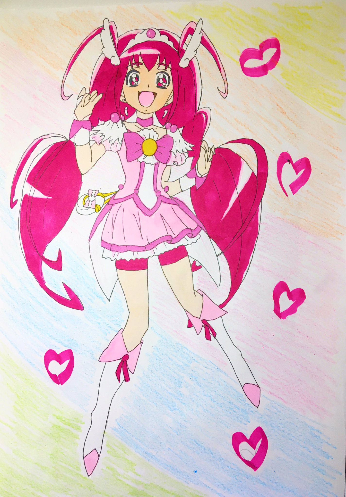 プリキュア アイドル缶バッジ 8点 星空みゆき キュアハッピー プリキュア 星空みゆき トゥインクル缶バッジ 第8弾 High! | K