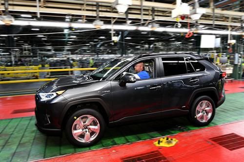 nikjmiles's tweet photo. Kentucky built 2020 Toyota RAV4 Hybrid SUV is now in production lineup this week with its first 2020 RAV4 Hybrid rolling off the assembly line.
#Toyota #envisionnetwork #letsGoPlaces #Rav4 #hybrid #toyotarav4hybrid #SUV https://t.co/c7tcHvFpFs