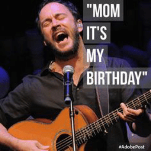 Happy 53rd Birthday Dave Matthews! 