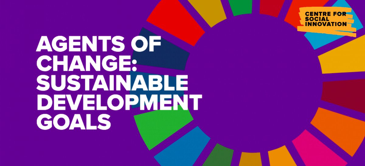 MediaENV's tweet photo. Are you between 18 and 30 and want to make a difference in the world?

Check out the Centre for Social Innovation's "Agents for Change: Sustainable Development Goals" program. 

Learn more about becoming a #socialentrepreneur for #sustainability here:

https://t.co/YEfVBtAu4N https://t.co/YIV67AuH8E