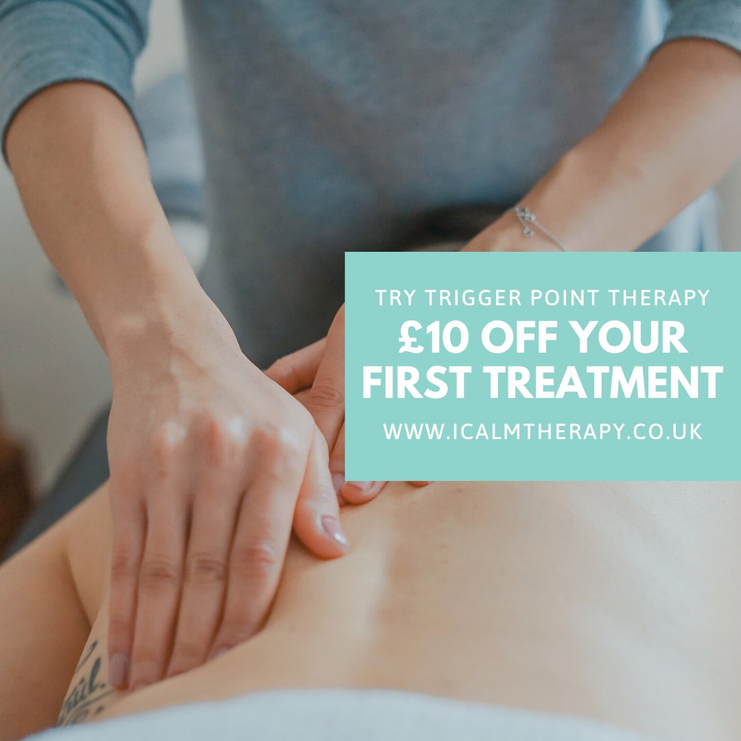 icalmtherapy's tweet photo. Are you suffering from chronic pain? If so trigger point therapy can help you. Book a clinical massage today with Tanya knight at VHive salon. £10 off first treatment. And other special offers available! #massage #brighton #relax https://t.co/qTSUWHnN49