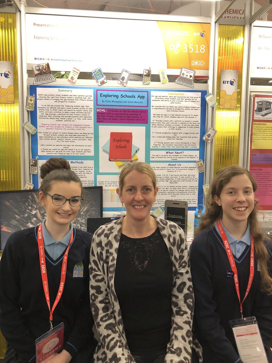 We wouldn’t be here without your help @IseultMangan and our #projectsquad from @TeenTurn 
- Great to see you in @TheRDS today! #BTYSTE2020 
#CreateTodayShapeTomorrow