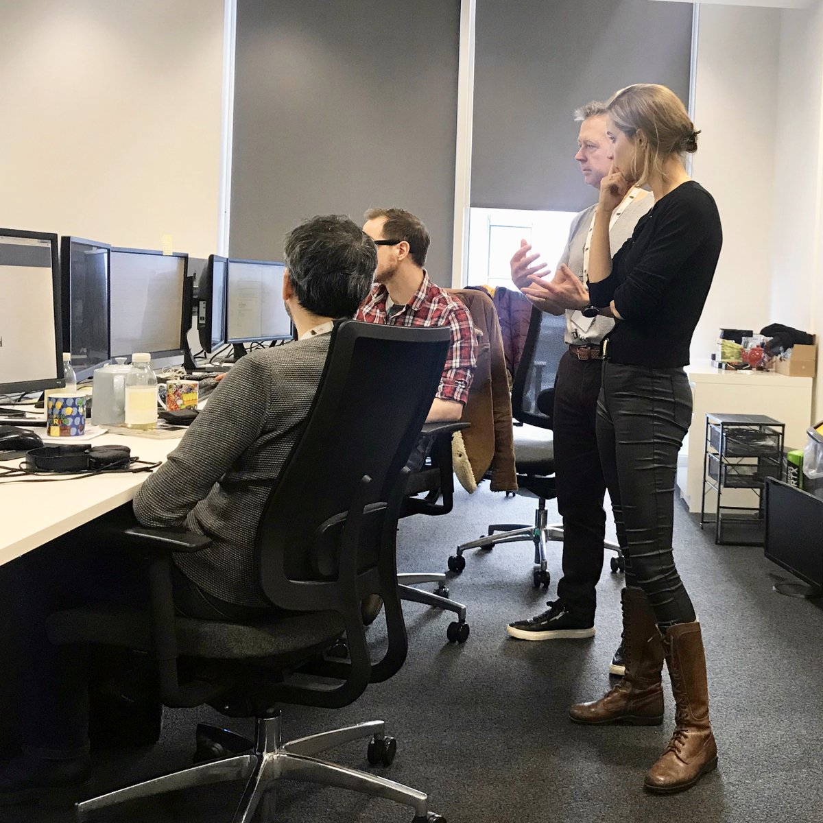 HeterodocsFilms's tweet photo. Great first mentoring day with the amazing @carbondigital team! SO much knowledge...V inspired!
Planning opportunities for my company growth in immersive documentary business. Let's go 2020!.. :)
@creativeengland @TheLandingMCUK
@MediaCityUK
#IndustryEquals #WomenInScreen #VR https://t.co/rDItJw5FXu
