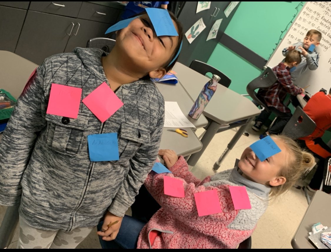 aesjohnson's tweet photo. Give them an experience and they will remember! Fun with character traits today!! 😍 https://t.co/DjW3NnHiYZ