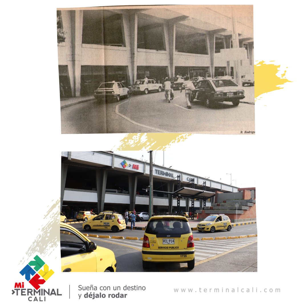 MiTerminalCali's tweet photo. La bahía de taxis 🚕 siempre ha estado al servicio de los usuarios que arriban a #MiTerminalCali. ✌
.
#SueñaConUnDestinoYDéjaloRodar desde #MiTerminalCali #TBT #FelizJueves #Recuerdos #Memories #Pictures #Antiguo #Terminales #TerminalCali #Cali https://t.co/WL374phTLN