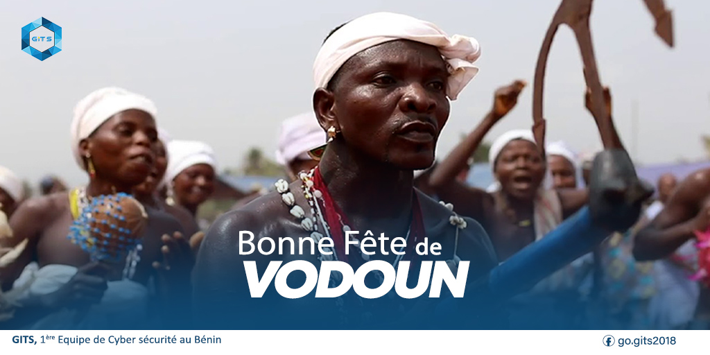 GlobalITServic3's tweet photo. 10 Janvier . Fête du vodoun au Bénin. Fêtons nos cultures 
#GITS #VodounDAY https://t.co/AYzyTjNOW9