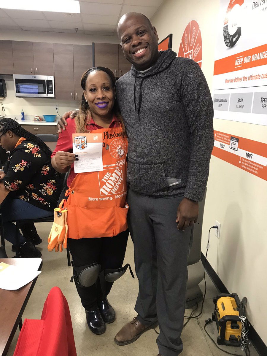 KMorganTHD's tweet photo. When #stepstosucess goes right you can celebrate with your team!!!@0123Home @Carell_R @ASummers_HD https://t.co/cBcvvYIBWQ