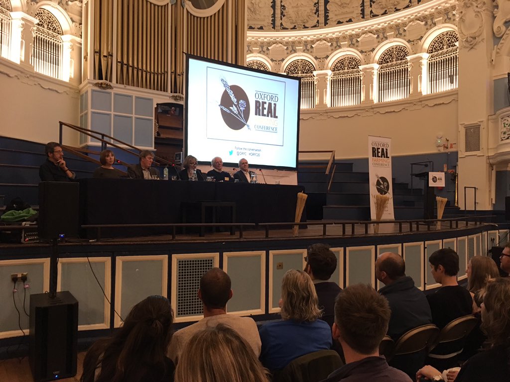 “The very last thing we need is more processed food” 👏 @SusFoodTrust’s Richard Young challenging #apocalypsecow at #ORFC20. Radical change is needed across our food system but whole foods are more than their nutrient parts & must form the basis of a healthy diet