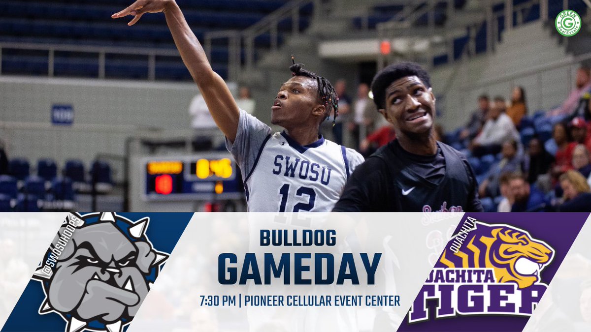 SWOSUAthletics's tweet image. GAMEDAY

◦ Ouachita at @SWOSUHoops 
◦ Weatherford / @PCECevents
◦ Tipoff: 7:30 pm 

📊 swosuathletics.com/coverage.aspx

#TheTimeIsNow | #GoDawgs