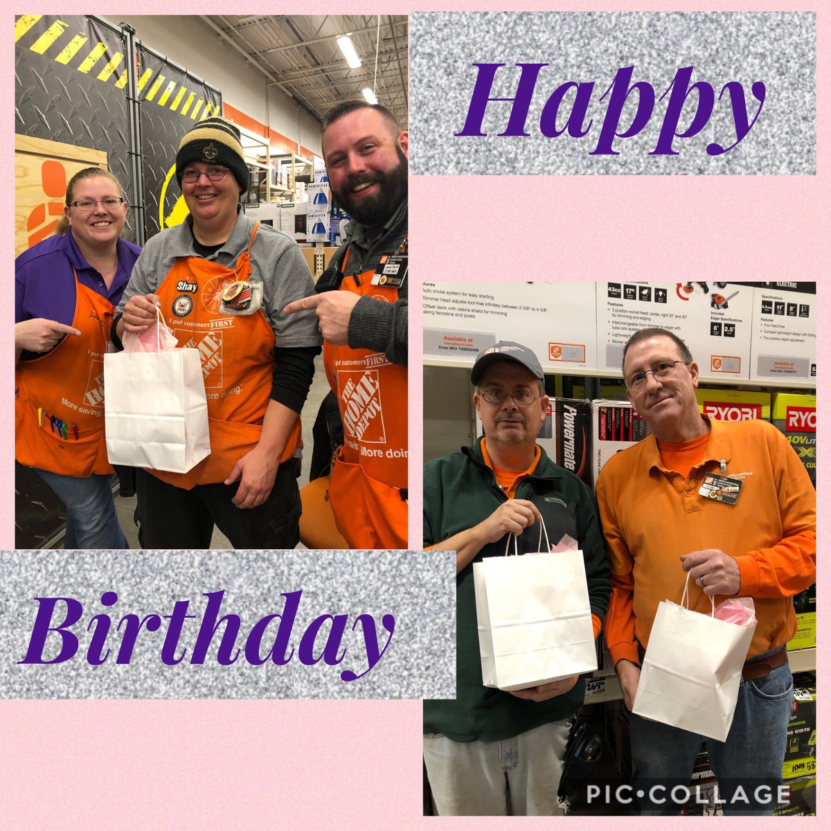 January birthdays 🎉🎉 Shey, John and Rodney
