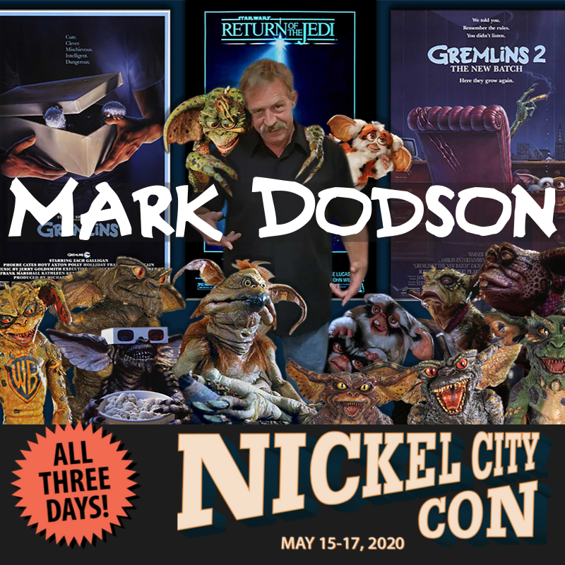 nickelcitycon's tweet photo. Mark Dodson is best known for his voice skills in the Gremlins, and @starwars films! Dodson is scheduled to join us for all 3 days as a featured #HorrorFest guest!
Tickets for #NCC20 are on sale now:
https://t.co/PS4KICzJPU
#FunInBuffalo #NickelCityCon https://t.co/ffGmL9fgE7
