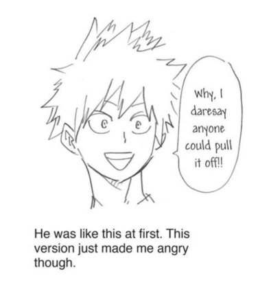 First off, if you don't know who prototype type Bakugou is (Im sure you have), it's this bastard
