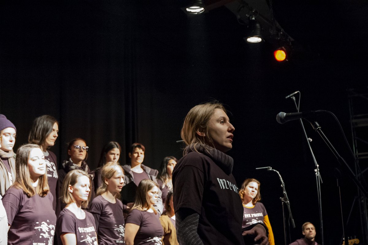 Hor29Novembar's tweet photo. #FAC2019 Impressions, Tag 2, @z_borke aus Ljubljana
(Fotos by Miro Kilic) https://t.co/olxOQMRPV0