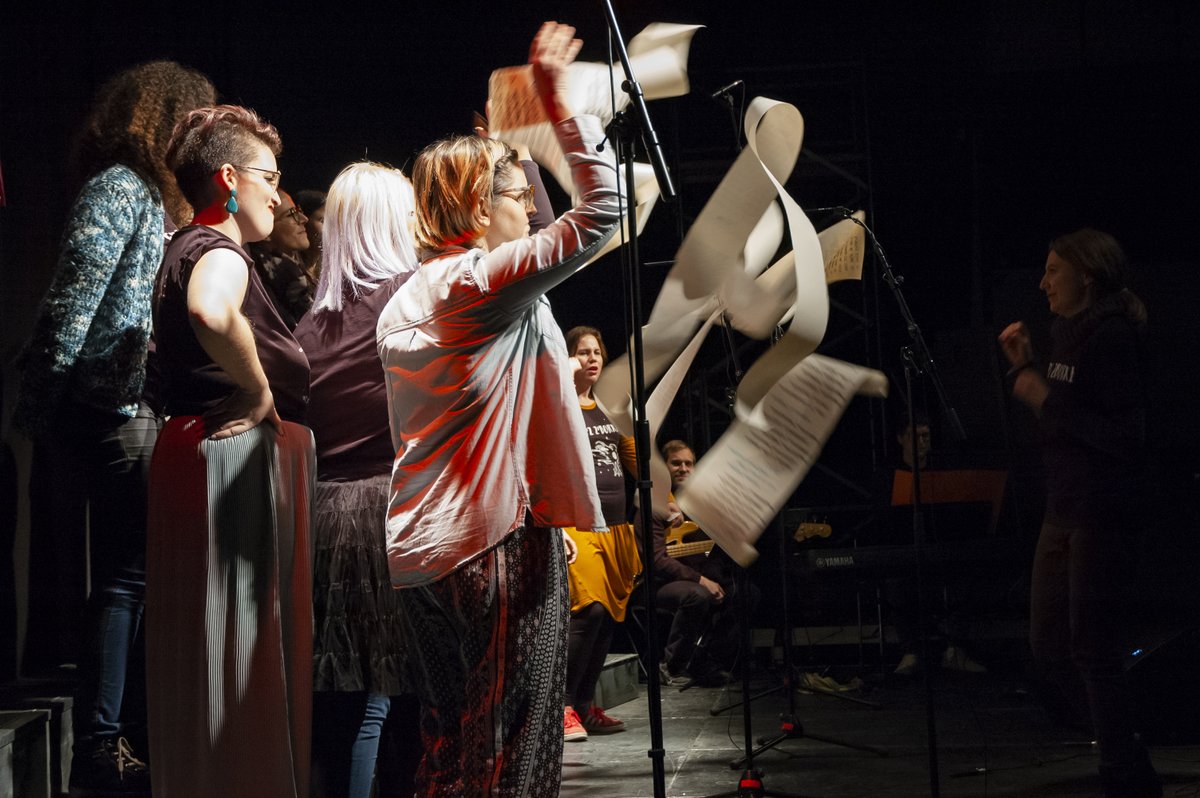 Hor29Novembar's tweet photo. #FAC2019 Impressions, Tag 2, @z_borke aus Ljubljana
(Fotos by Miro Kilic) https://t.co/olxOQMRPV0