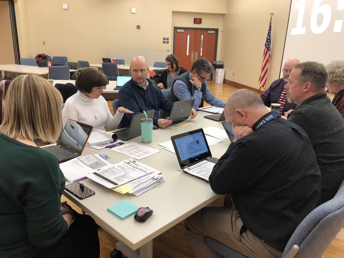 Awesome!!!! MCPS administrators working together to sharpen their skills on high leverage practices #thisismcps