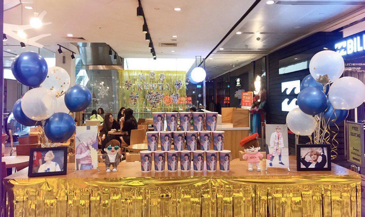 omaspoon313's tweet photo. Have you seen the cafe for #JBJ95’s #Kenta done by @PitAPat_0110 yet? 😍

Tomorrow is the last day &amp; (also his birthday) so it’s your last chance to come redeem your paper cups ☺️

See you all soon! 🥰
#I_Love_Kenta_to_the_Moon_and_back_from_SG
#억겁의_시간을_살아도_ONLY_KENTA https://t.co/2mYXa0PtWE