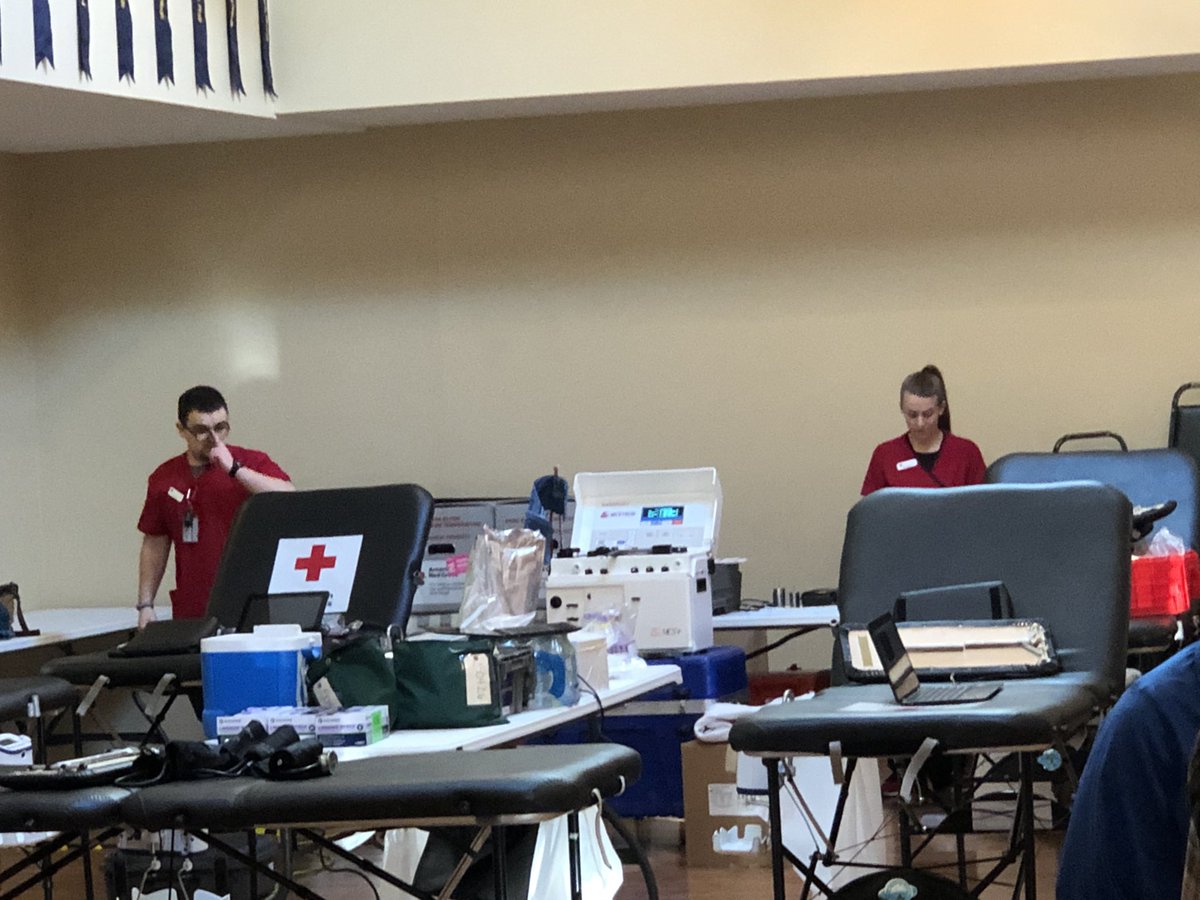 NebraskaCOPS's tweet photo. All geared up for Law Enforcement Appreciation Day.   The #BlueBloodDrive is getting ready to roll.  A little late start today, but get here to show your appreciation by giving the #giftoflife.   Omaha Police Officer's Association Hall. 13445 Cryer Ave. Here until 3p. https://t.co/RtXUwQEksD