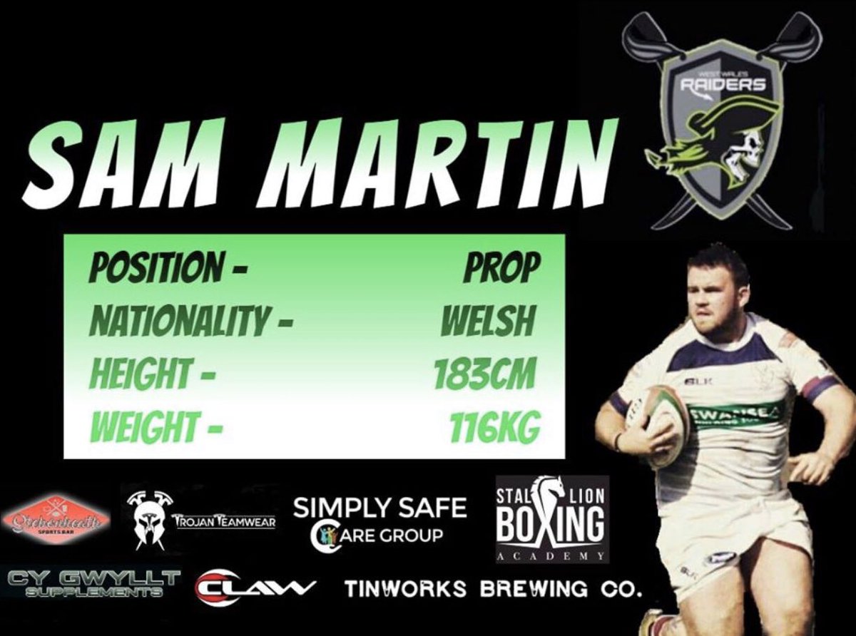 WWRaidersRL's tweet photo. 🏴󠁧󠁢󠁷󠁬󠁳󠁿☠️Welsh prop switches codes for the 2020 season.

Read all about it here 👉 https://t.co/KzNq5FYuyB https://t.co/X0G3uWNy3i