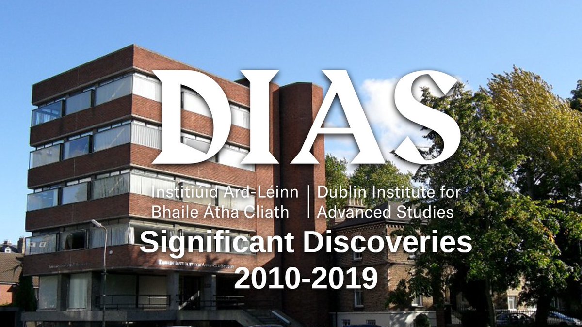 DIAS_Dublin's tweet image. This week we took a look back at DIAS' significant achievements over the decade from 2010 to 2019.

Learn More ➡️ dias.ie/2020/01/09/dia…

#DIASdiscovers