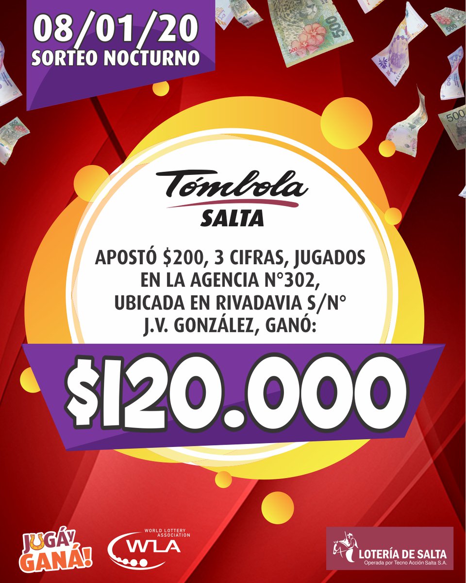 LoteriadeSalta's tweet photo. #fullpremios Este 2020 los premios vienen a full! Te mostramos algunos premios de los últimos dos días!
.
.
.#losnumerostehablan #lotoplus #Tombola #quiniela #salta #platita https://t.co/9KHXLPGYOW