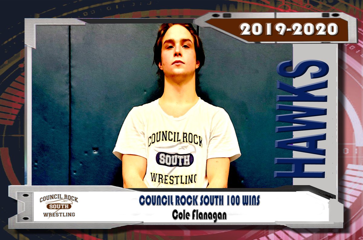 CRHawkWrestling's tweet photo. Congrats Cole on #100. #namesonthewall #updatethebanner @CRSstudentsec @CRSsports https://t.co/c4P8ByZrS7