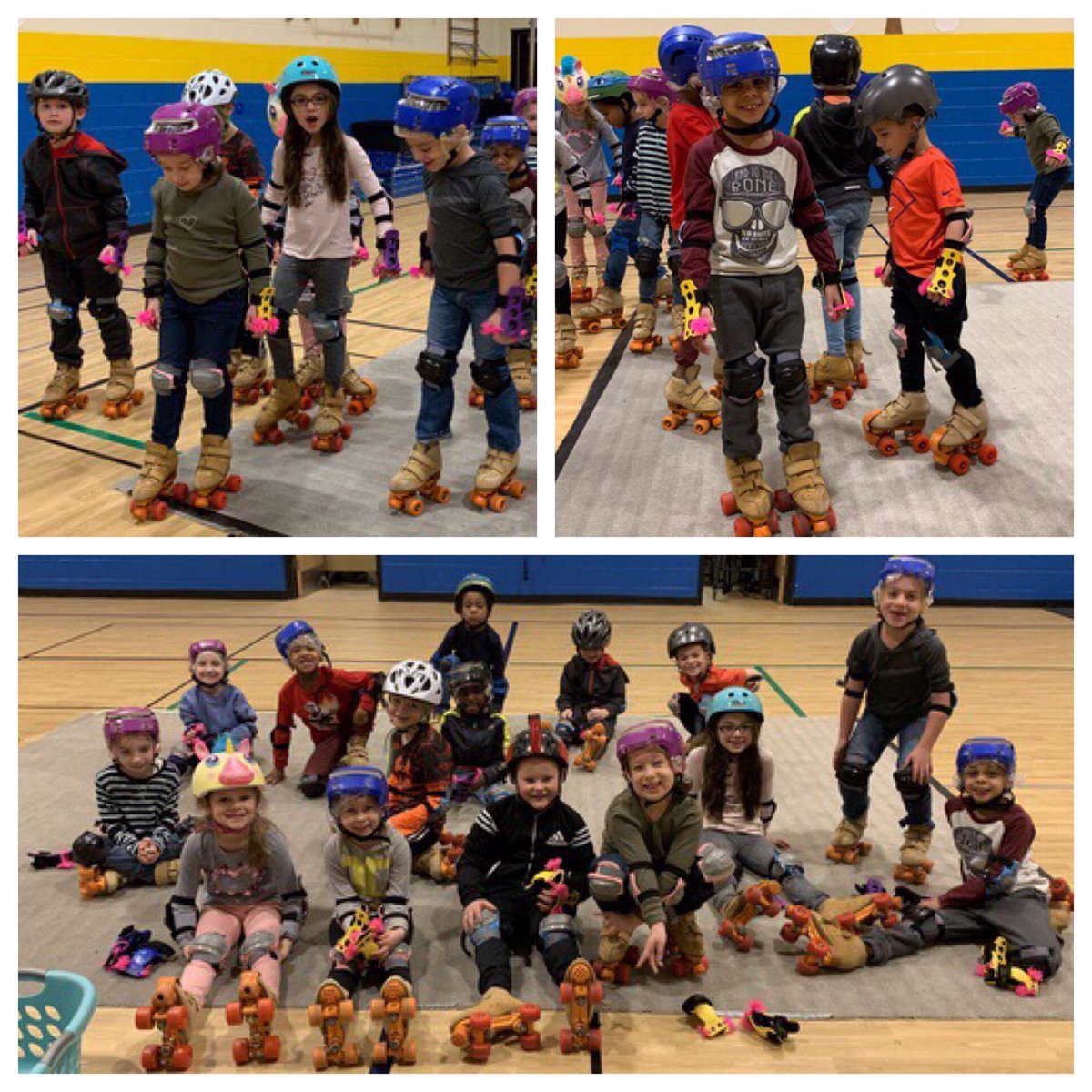 JJKlagPE's tweet photo. Firsties did an awesome job on their first day roller skating!! @FSDFirsties @FSDVikings https://t.co/AMMj9Wpgtz