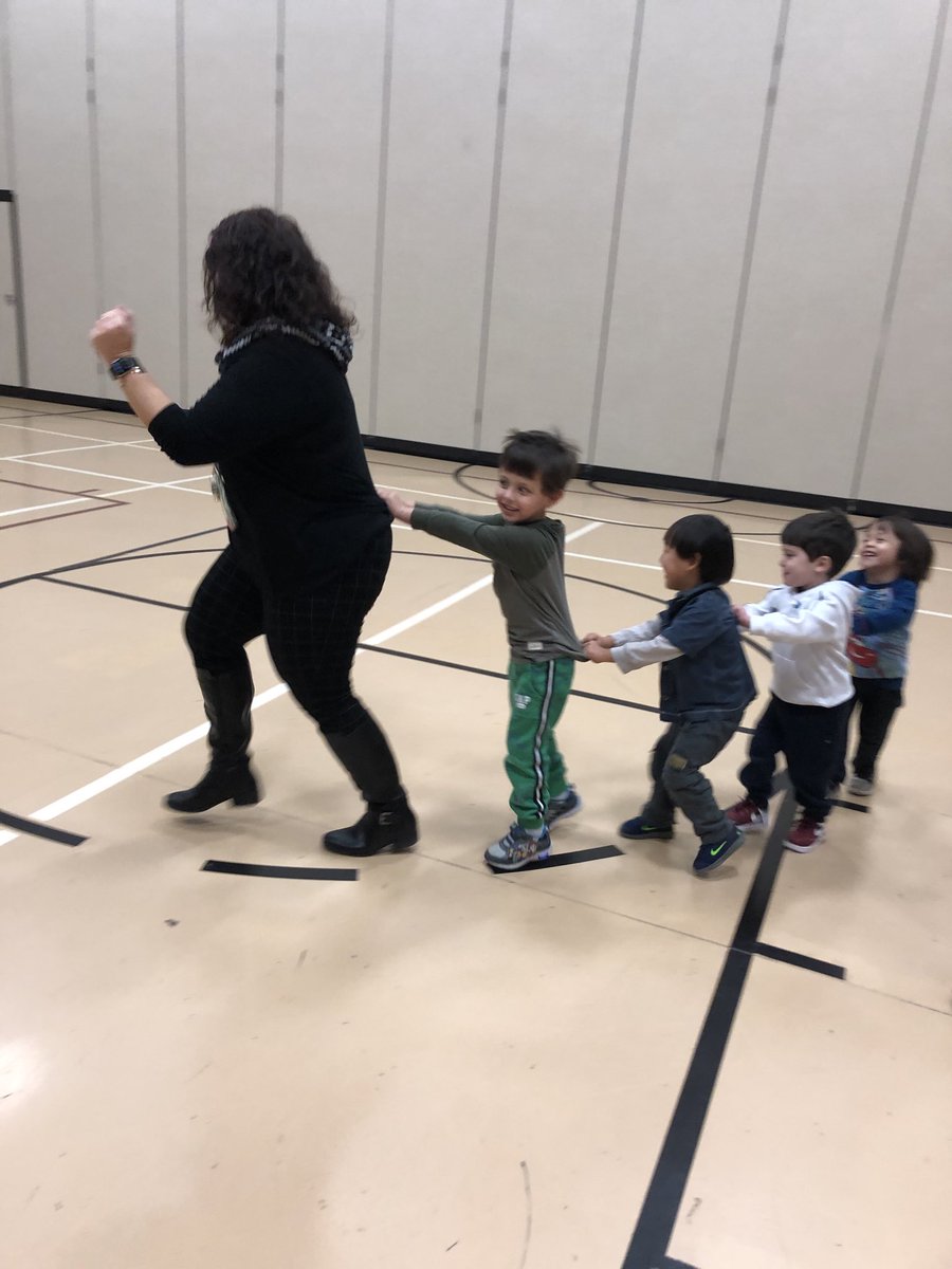 WESpreschool's tweet photo. Conga fun in gym with the AM class @rgensel1 https://t.co/q8Ob4G5sbJ
