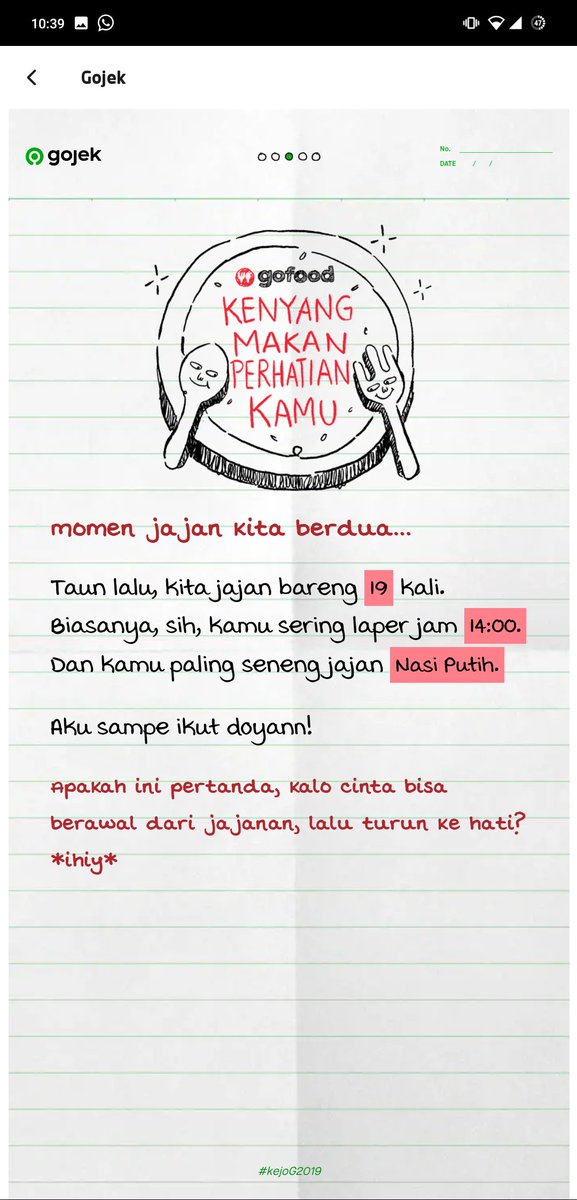 faisalakbara's tweet photo. thank u @gojekindonesia telah mengerti jajanan kesukaanku https://t.co/FR7rAREBda