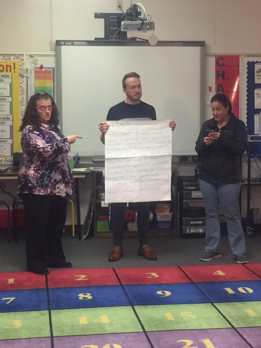 NewAcctLV's tweet photo. Marion Earl ES Wisdom Wednesdays (SBCT time) is valued by our teachers. Very rich discussion yesterday about how to recognize gaps and fill them by learning the vertical alignment of standards. #CloseTheGap #WisdomWednesday @ClarkCountySch @ccsd_cpd #RBG3 https://t.co/kfXMzWxOCZ