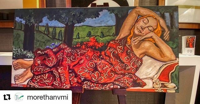 ETAndress's tweet photo. I just found out my newsstand piece is already up at 2 Wells Fargo and MLK! Go take a selfie doing your best Aphrodite Contemplating Love impersonation and tag me, @artpopstreetgallery, and @uptown.clt ! Can't wait to see your impersonations! https://t.co/aBcoRgxXsf https://t.co/Y81rFlTDhe