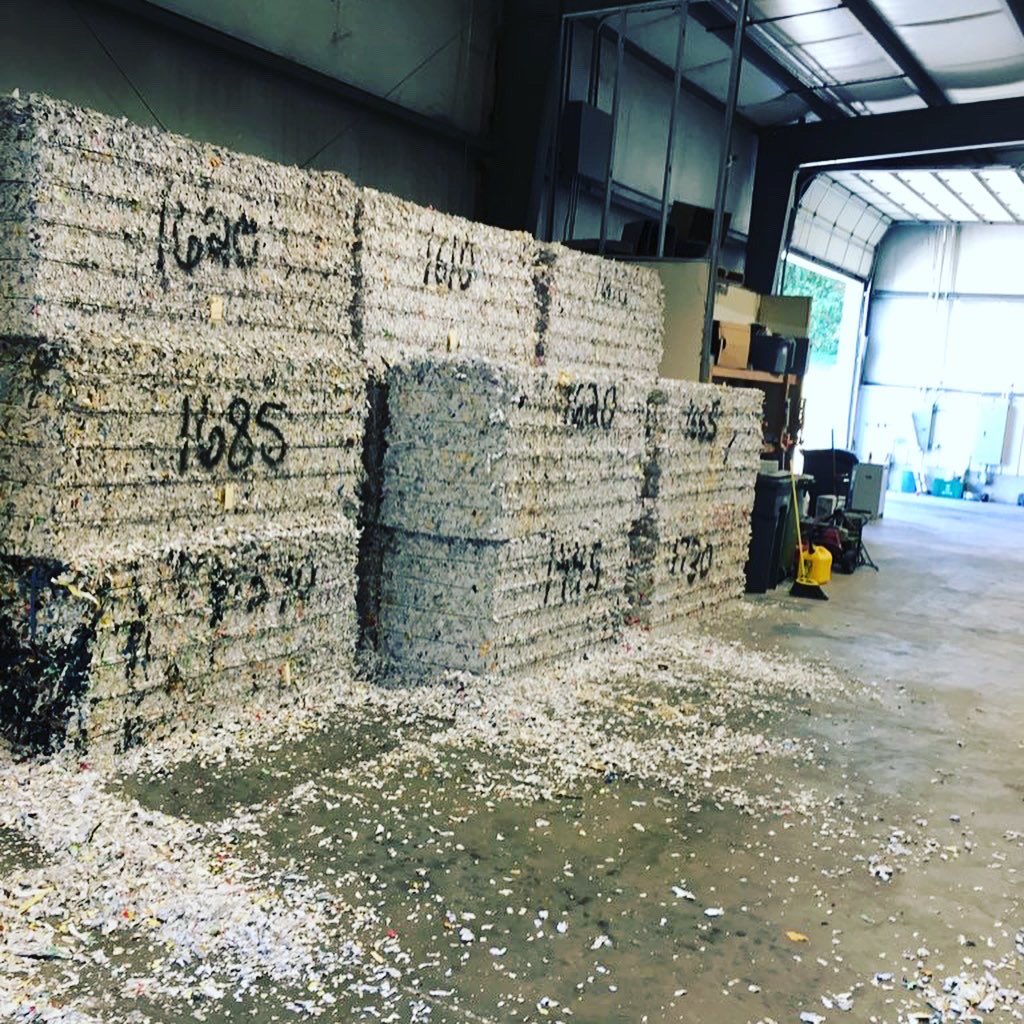 KnightHorst's tweet photo. 2020 is starting out just as “green” at #KnightHorst . Here is our first official truck load of #shredded paper for #recycling this year. https://t.co/iuoiWJtIOQ