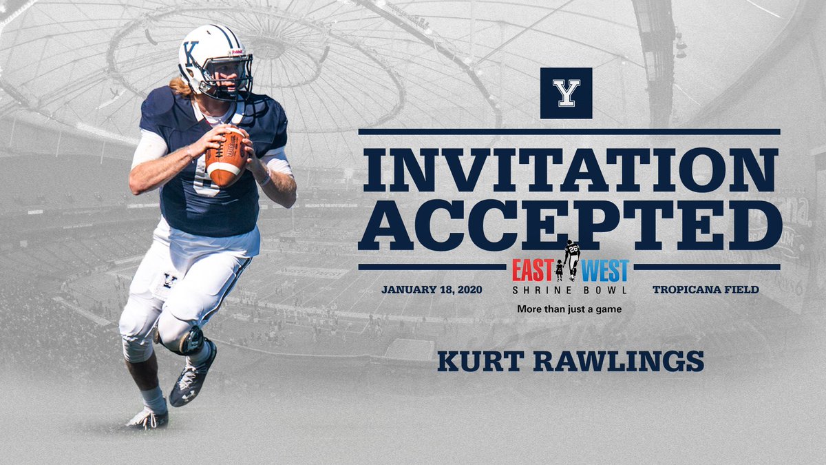 yalefootball's tweet photo. QB1 is headed to Florida for the 95th playing of the East-West Shrine Bowl❕

#ThisIsYale | #Team147 https://t.co/oAEX4jQCzx