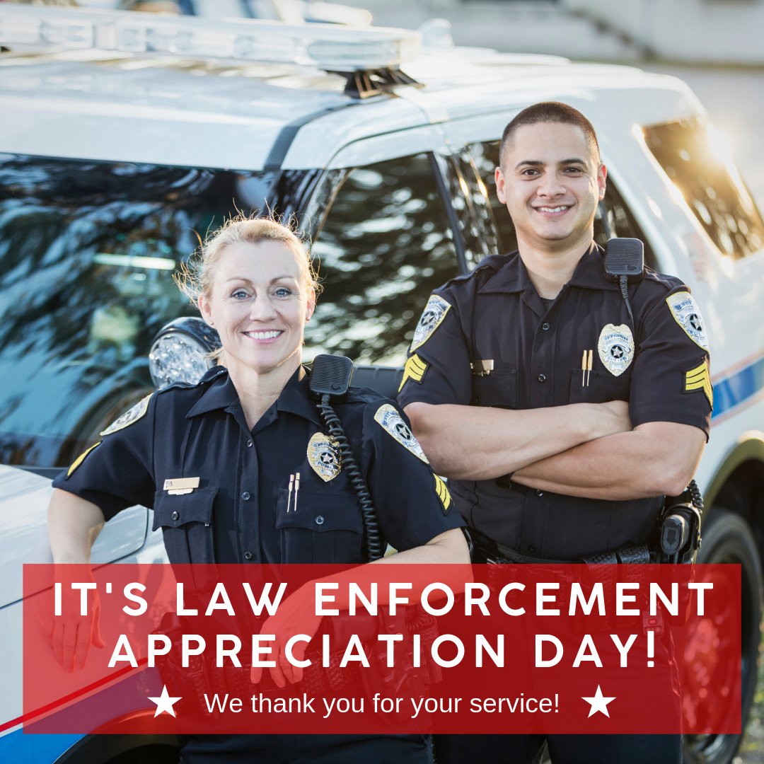 ModernACProduct's tweet photo. We want to say a BIG THANK YOU to all our local law enforcement! Thank you for all you do to keep us and the community safe. God bless you all! 🚓❤️ https://t.co/8c8HuRvZjN