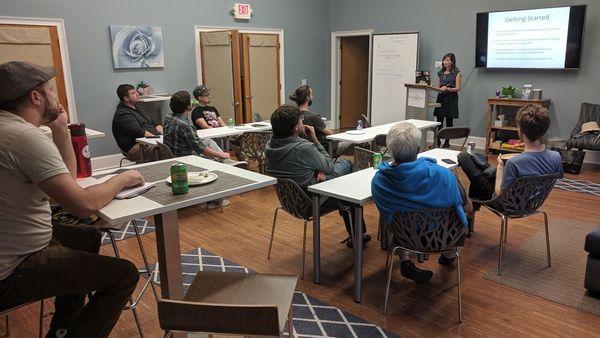 TL__Solutions's tweet image. Don’t forget the Serverless JavaScript meetup is tonight at Focal Point in Asheville. If you can make it I’d appreciate the support. meetup.com/Asheville-Java…