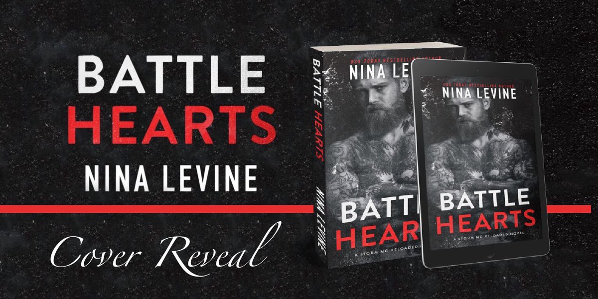 Moms_Book_Xscap's tweet photo. 🏍  #CoverReveal  🏍

BATTLE HEARTS (Storm MC Reloaded Book 4) by @NinaLWriter releases on January 28th.

See our blog post for book/series details. 
https://t.co/A4Qt6G6w1H

#NinaLevine #BattleHearts #StormMCReloaded #TBR #Preorder #ComingSoon https://t.co/9LrsTJqgea