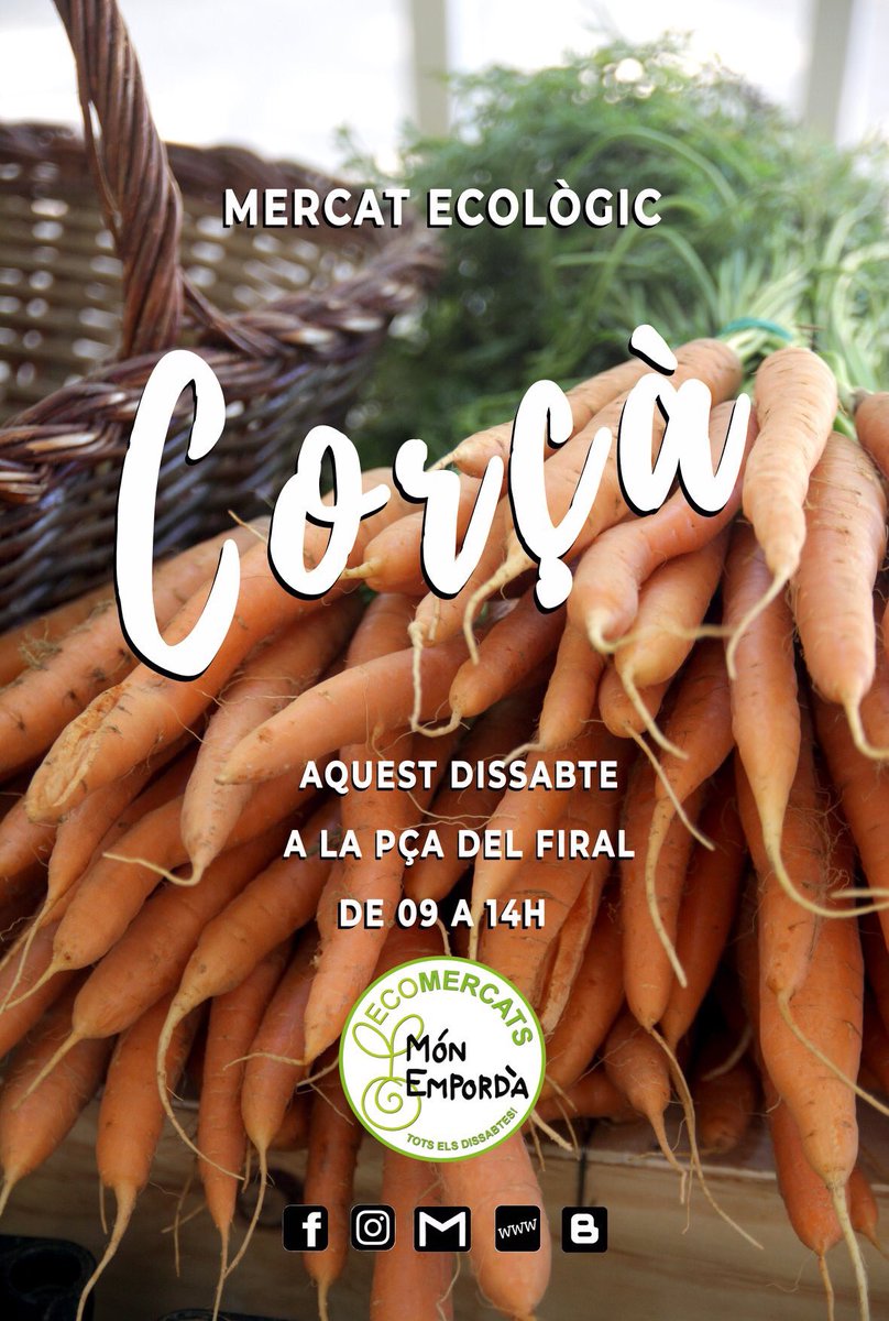 agendacampanar's tweet photo. Agenda:

Dissabte 11 de gener, de 9 h a 14 h, Ecomercat @MonEmporda.

Diumenge 12 de gener, a les 18 h, concert amb la #CoralDeCorçà i presentació del cd “Amb el cor” de #MarinaPagès.

Diumenge 12 de gener, a les 18 h, ball amb #BandaSonora https://t.co/dwL3NerP84