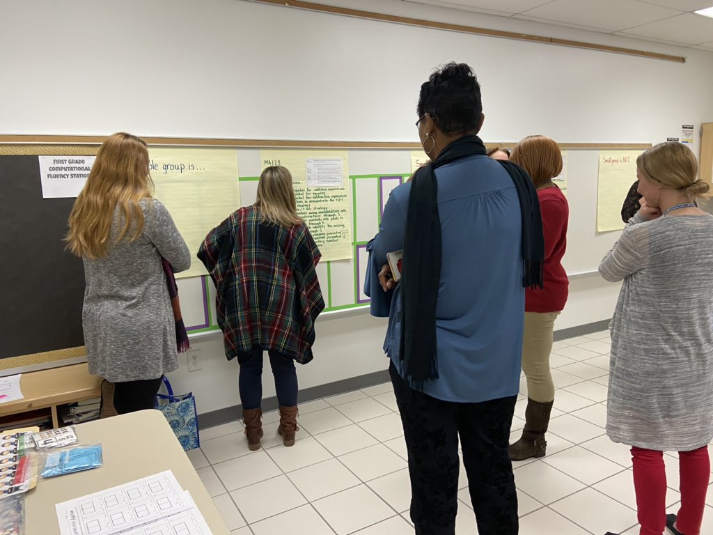 kAteach81's tweet image. First grade teachers digging deep into the curriculum and small group instruction in PLC! @dspringses @B4wdfocused @HinesAli @VBMathRocks @VBTitleI #successcriteria #learningprogression #RippleEffect #PLC