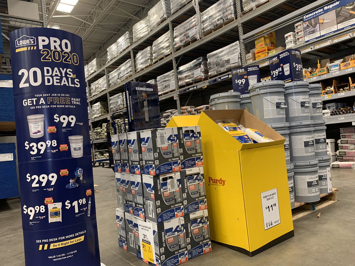 Coop_3958's tweet photo. Pro Team ready for our painters. #20daysofdeals @DarylDebord @BenitoKomadina @BlueBoxR1 https://t.co/gCCxKUSbyA