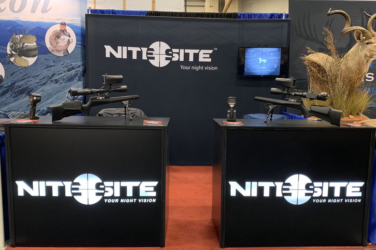 NiteSiteAmerica's tweet photo. We love this show!
Come visit with us at booth #2429 and see what great deals we have!
#nitesiteamerica #hunting #dallassafariclub #nightvision https://t.co/NNKsKX3wo2