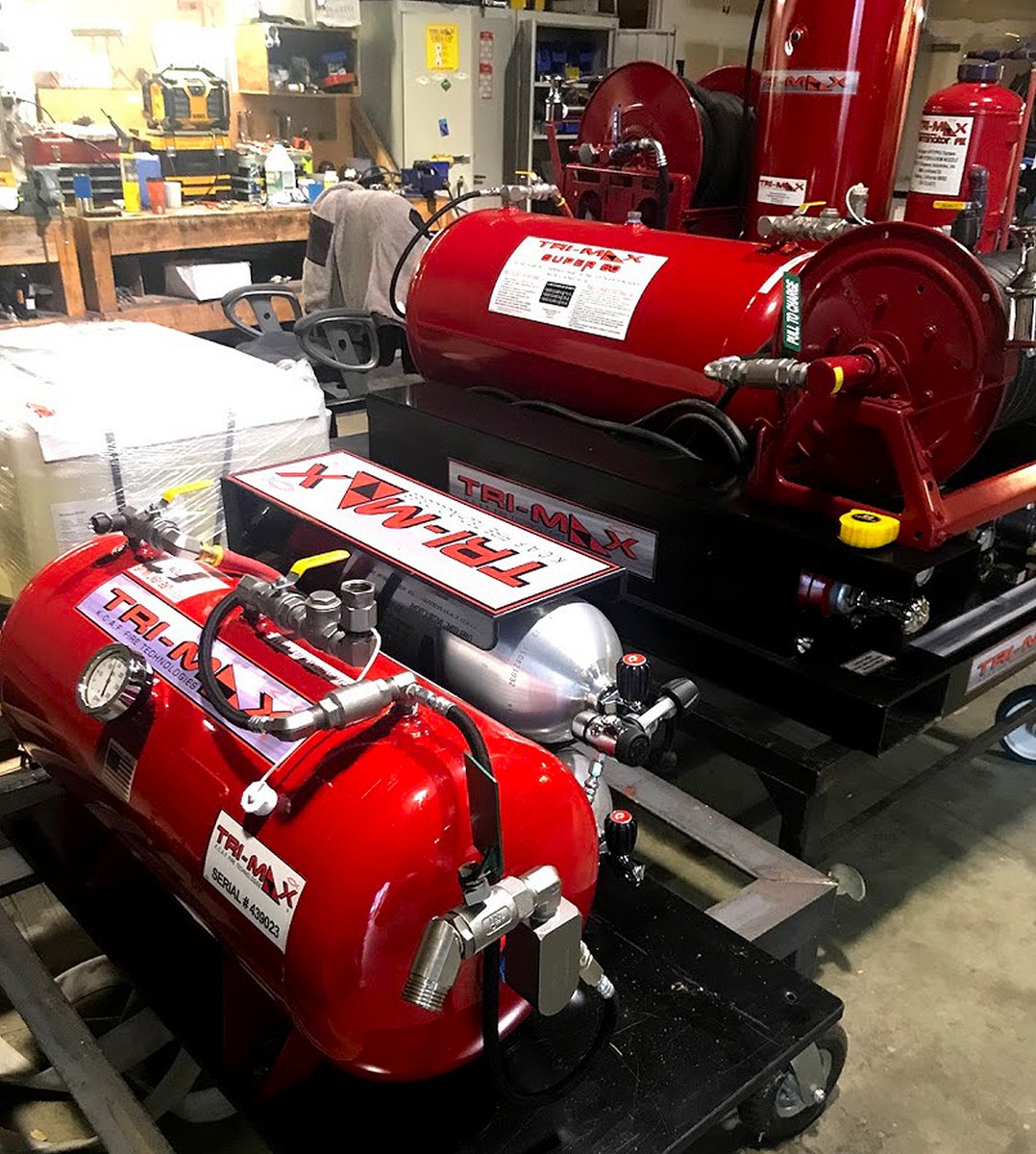 TriMaxCAFS's tweet image. Tri-Max™ Fire Suppression Technologies
trimax.us  530-722-0272
TRI-MAX™ Cold CAF, has sold over 12,000 fire suppression systems to the military, public agencies, industrial contractors and private companies world-wide.
#trimax #firesuppression #cafs #reddingca